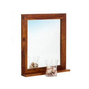 Sheesham Wood Wall <b>Mirrors</b> <b>Walnut</b> Brown Premium Traditional Design Eco-friendly Handmade Durable Lightweight OEM Custom - Product Image 6