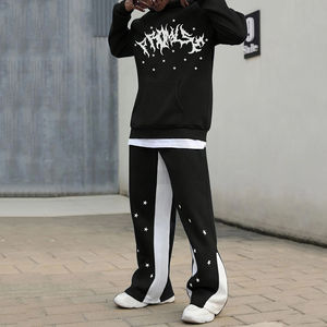 Nouvelle Collection 2026 : Ensemble Sportif Deux Pièces Personnalisé avec Sweat à Capuche Zippé et Pantalon – Respirant et Abordable pour Homme - Product Image 5