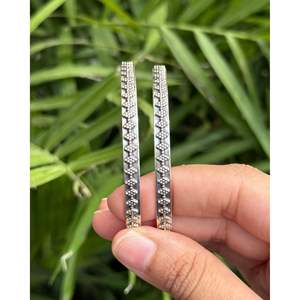 Brazalete de Plata Meera Jaipur Rava - Product Image 3