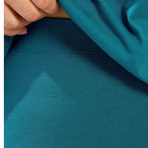 Leggings de Cintura Alta para Mujer, Color Verde Azulado, Elásticos en Cuatro Direcciones, Absorbentes de Sudor, para Yoga y Ejercicio, Fabricante OEM ODM, Venta al Por Mayor Personalizada - Product Image 4