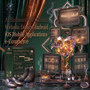 Software de IA para Clínicas, Plugin para WordPress y Shopify, Diseño de Sitios Web, Aplicaciones Móviles para Android e iOS, Software de IA para eCommerce, ERP y CRM - Product Image 1