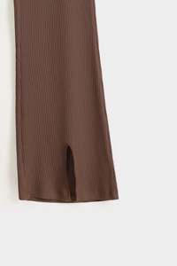 Pantalones de Mujer Modernos, Corte Acampanado, Cintura Alta, Pierna Ancha, Ajuste Delgado, Elegantes, a la Moda - Product Image 5