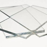 Feuille acrylique miroir Perspex Cast 3mm 4mm 5mm Feuilles PMMA colorées Panneau acrylique en plastique transparent
