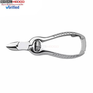 SIGAL MEDCO Customizable Silver Stainless Steel Nail Clipper OEM Reusable Ingrown Nail Clipper Podiatry Nipper Washable - Product Image 6