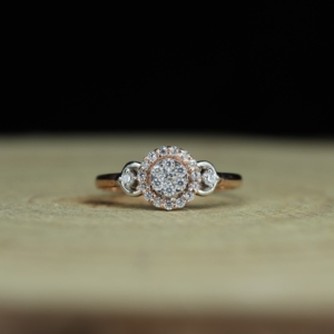 925 Silver Black Rhodium Plated Moissanite Eternity Engagement Wedding Ring for Women - Product Image 1