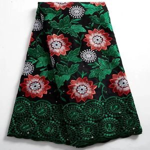 ผ้าลูกไม้สวิสพรีเมียมปักลายสำหรับชุดเดรส เสื้อผ้าสตรี กัวเตมาลา ขายส่ง - Product Image 4