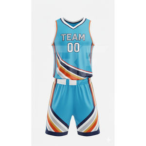 Maillot de basketball à séchage rapide, uniforme d'entraînement, maillot de basketball par sublimation à séchage rapide, tissu respirant haute performance - Product Image 1