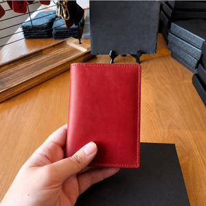 Wholesale Leather <b>Passport</b> <b>Wallet</b> Vintage Travel <b>Holder</b> RFID Protection Credit Card Slots Custom Branding <b>wallets</b> for sale - Product Image 5