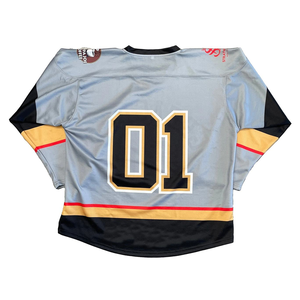 ชุดฮอกกี้น้ำแข็งสำหรับฝึกซ้อมทีมวิทยาลัย ขายส่งจากจีน ผ้าฝ้าย ไม่มีหมายเลข - Product Image 2