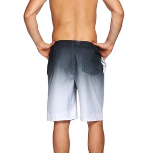 Pantalones cortos de playa de lona de cintura media de verano informales para hombre Ropa de calle de surf de secado rápido con estampado de patrón - Product Image 4