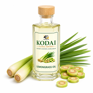 Aceite Esencial de Limoncillo de Tamil Nadu 100% Puro y Natural de Primera Calidad, Destilado al Vapor, para Aromaterapia y Cuidado Facial, Kodai Global Export - Product Image 1