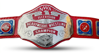 Ceinture de championnat de lutte poids lourd NWA RED pour adultes