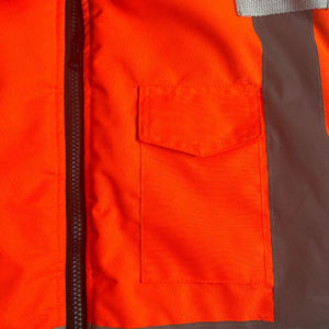 Safety Reflective Unisex <b>Work</b> Shirt Polyester Long Sleeve Hi Vis With Customized Logo For <b>Construction</b> Engineer - Product Image 6