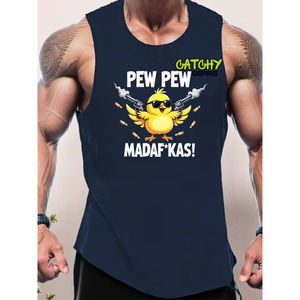 Débardeur de sport pour hommes à séchage rapide et respirant, idéal pour l'entraînement en salle de sport, vente en gros - Product Image 1