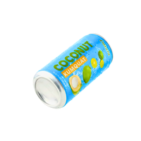 24 maanden OEM/ODM 330ml blikje Kumquat-gearomatiseerde kokoswaterdrank Private Label Fruit & Groente Sap