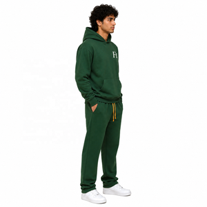 Sudadera con capucha extragrande de algodón para hombre, estilo boxy, de invierno, gruesa, con estampado personalizado, ropa urbana, exportación de EE. UU. - Product Image 2