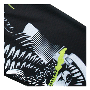 Haut de pêche à capuche UPF 50+ haute performance, séchage rapide, protection UV, manches longues, masque facial intégré, tournoi, logo personnalisé - Product Image 6