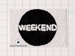 Tapis de bain personnalisés en coton à séchage rapide, design exclusif, fabrication mécanique, pour salles de bain - Vente chaude en gros - Product Image 3