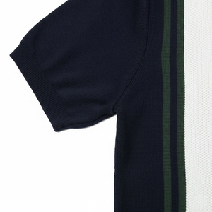 เสื้อเชิ้ตผู้ชายคุณภาพพรีเมียม OEM ทอเนื้อผ้าเรียบ แขนสั้น ซิป ทรงเข้ารูป สไตล์ลำลอง ผ้าฝ้าย 100% 220 กรัม ปักโลโก้ด้านหน้าได้ตามสั่ง - Product Image 4