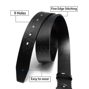 Ceinture pour homme classique, formelle, décontractée, tressée, largeur 2,5 cm, sangle réglable durable, couleur unie, pour tenue professionnelle, confortable pour un usage quotidien - Product Image 4