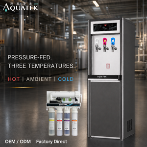 เครื่องกรองน้ำเชิงพาณิชย์ Aquatek รุ่น AQ-9113 พร้อมระบบ RO 5 ขั้นตอนในตัว |   ร้อน/เย็น/อุณหภูมิปกติ |   ล็อคนิรภัยสำหรับโรงแรมและสำนักงาน - Product Image 1