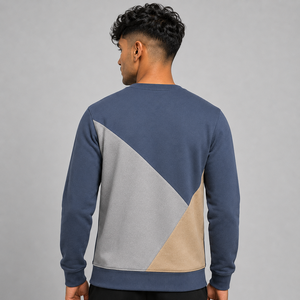 Sudadera de Invierno de Algodón Sea Island Premium para Hombre, Ultra Suave, Lujosa, Casual, Cuello Redondo, Ligera, Tejido Transpirable con Nervaduras - Product Image 6
