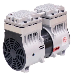 ปั๊มสุญญากาศแบบไร้น้ำมัน 1/2 แรงม้า AC รุ่น UN-180V 170 ลิตร/นาที 680 มม.ปรอท สำหรับเครื่องจักรอัตโนมัติ ถ่ายโอนสุญญากาศ CE OEM - Product Image 1