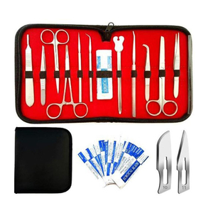 Medical Dissecting Dissection Practice Kit 22-<b>PC</b> <b>Set</b> by Dental Point with Free Sample Stainless Steel Biology Lab Anatomy - Product Image 2