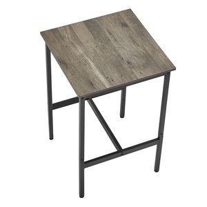 Tavolo Alto da Pub con Struttura in Metallo Robusto, Piccolo Tavolo da Cucina, Bancone per Cocktail e Caffè, Scrivania Alta da Bar - Facile Montaggio per Uso Domestico - Product Image 4