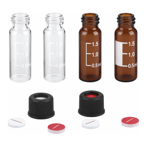 Sample <b>Vial</b> 2 mL Screwtop <b>Vials</b> with Pre-Slit Septa for Autosamplers-SciLab 8-425 - Product Image 1