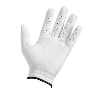 Gants de golf pour hommes de qualité supérieure, en cuir véritable Cabretta, antidérapants, en peau de mouton, taille personnalisée, doux, respirants, pour les sports manuels - Product Image 5