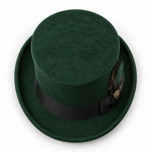 Chapeau haut de forme élégant fabriqué avec un tissu durable, ajustement confortable, structure légère, apparence élégante, finition soignée, OEM personnalisé - Product Image 5