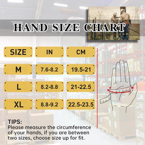 Guantes de Trabajo Mecánicos de Cuero Sintético Amara, Ligeros y Flexibles, Antideslizantes, Resistentes al Calor, Protección Duradera - Product Image 6