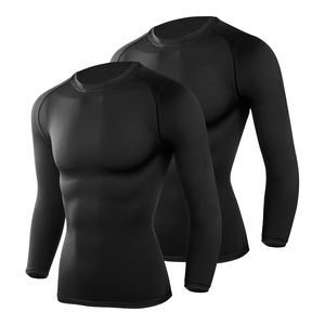 เสื้อกีฬาแขนเต็มสำหรับผู้ชายเสื้อเทรนนิ่งแห้งเร็วแบบพรีเมี่ยม - Product Image 3