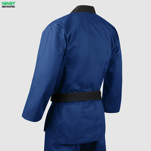 Uniforme de Taekwondo Duradero para Artes Marciales, Conjunto de Dobok Unisex para Entrenamiento, Mezcla de Algodón y Poliéster, Ropa para Sparring, Nuevo - Product Image 5