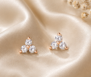 <b>Silver</b> Plated 925 Sterling <b>Silver</b> <b>Stud</b> <b>Earrings</b> Fashion Trendy Elegant Flower Design Jewelry Handmade Bulk Product Women's - Product Image 6