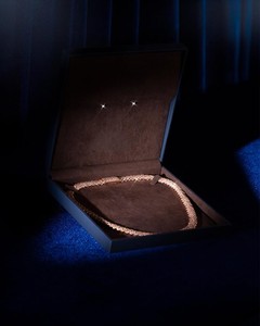 Chaînes de rappeur en stock, 18MM, Moissanite taille baguette, Argent 925, Or rose, Chaîne cubaine unisexe, Certifiée et passe le test du diamant - Product Image 2