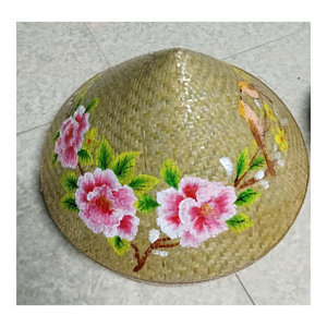 Chapeau vietnamien authentique Non La, fait main, traditionnel, conique, du Vietnam, pour les festivals, le tourisme et le marché d'exportation - Product Image 2