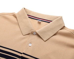 Vente en gros à bas prix de polos personnalisés pour hommes, polo en coton piqué de haute qualité et confortable - Product Image 2
