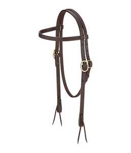 Harnais en cuir marron pour cheval avec design embossé, conchos argentés, style western, finition premium, facile à porter, taille personnalisable - Product Image 3