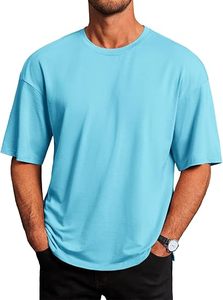 Camiseta Extra Grande de Alta Calidad, 100% Algodón, Cuello Redondo, Manga Corta, Unisex, con Estampado de Letras, Secado Rápido, HECHA POR HS 2027 - Product Image 6