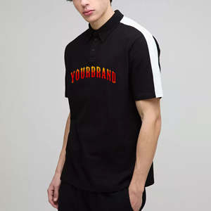 เสื้อโปโลผ้าปิเก้เนื้อนุ่มใส่สบาย ระบายอากาศได้ดี แห้งเร็ว ป้องกันรอยยับ ผ้าฝ้าย 100% ทรงหลวม พิมพ์โลโก้ได้ตามต้องการ เหมาะสำหรับใส่ลำลองในฤดูร้อน - Product Image 5