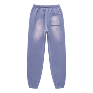 กางเกงจ็อกเกอร์ผ้าฟลีซพ่นสีแบบย้อมกรด 100% ผ้าฝ้ายสำหรับผู้ชาย ทรงปกติ เหมาะสำหรับออกกำลังกาย ฟิตเนส เทรนนิ่ง สไตล์ฤดูใบไม้ร่วง แบบคอลเลจ-OEM - Product Image 6