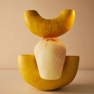 Elegante Jarrón de Resina Transparente Hecho a Mano con Diseño de Remolino, Acrílico Premium con Aspecto de Mármol, Adorno Decorativo Moderno para Bodas, Sala de Estar u Oficina - Product Image 1