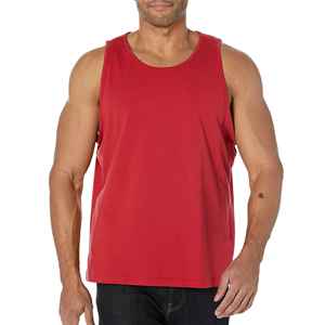 High Quality Men's Summer Tank Top Sleeveless Gym Fitness 100% Cotton Eco-Friendly Quick Dry Fashion - Product Image 5