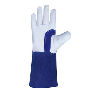 Gants de sécurité pour soudeurs de qualité supérieure, fabriqués avec des matériaux de première qualité, à prix raisonnable, nouveau design unique, gants de soudage TIG en cuir pour la protection des mains - Product Image 3