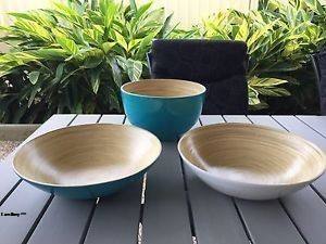 Handmade <b>Bamboo</b> Salad <b>Bowl</b> Eco Friendly Wooden Food <b>Bowl</b> Natural Serving <b>Bowl</b> for Restaurant Kitchen Home Vietnam Manufacturer - Product Image 6