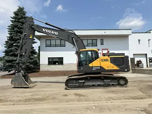 Excavadora de cadenas Volvo EC300EL de alta eficiencia con componentes HYDAC, control PLC y capacidad de cazo de 8 m³ - Product Image 3