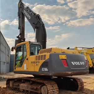 Excavadora Usada Volvo EC210B de 21 Toneladas, Marca Original Sueca, Oruga Pequeña Mediana de Segunda Mano de Suecia - Product Image 6