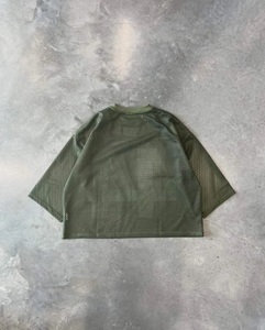 เสื้อยืดกีฬาอเมริกันฟุตบอลทีมต่างๆ สำหรับผู้ชาย ระบายอากาศได้ดี แขนสั้น คอกลม ผ้าโพลีเอสเตอร์ สั่งทำได้ ขายดี - Product Image 2